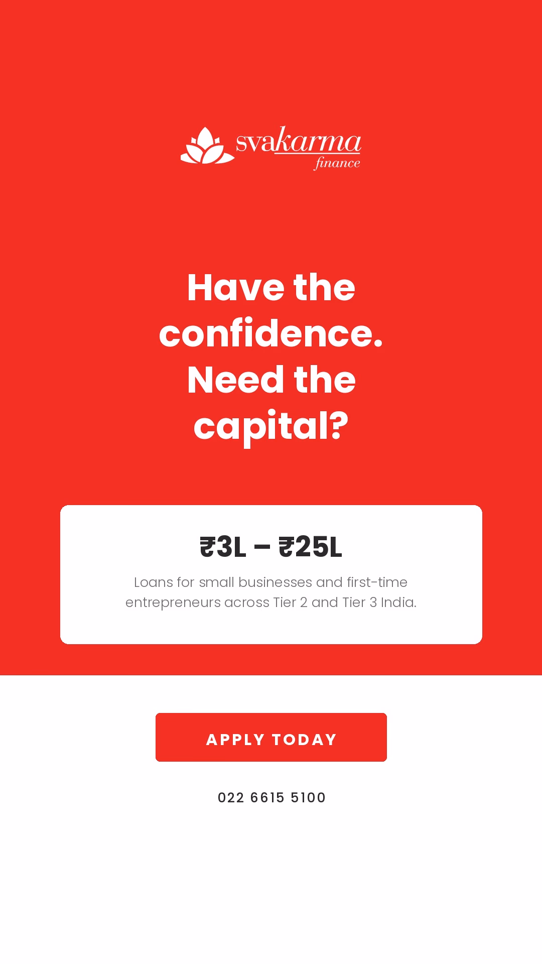 Svakarma campaign application story